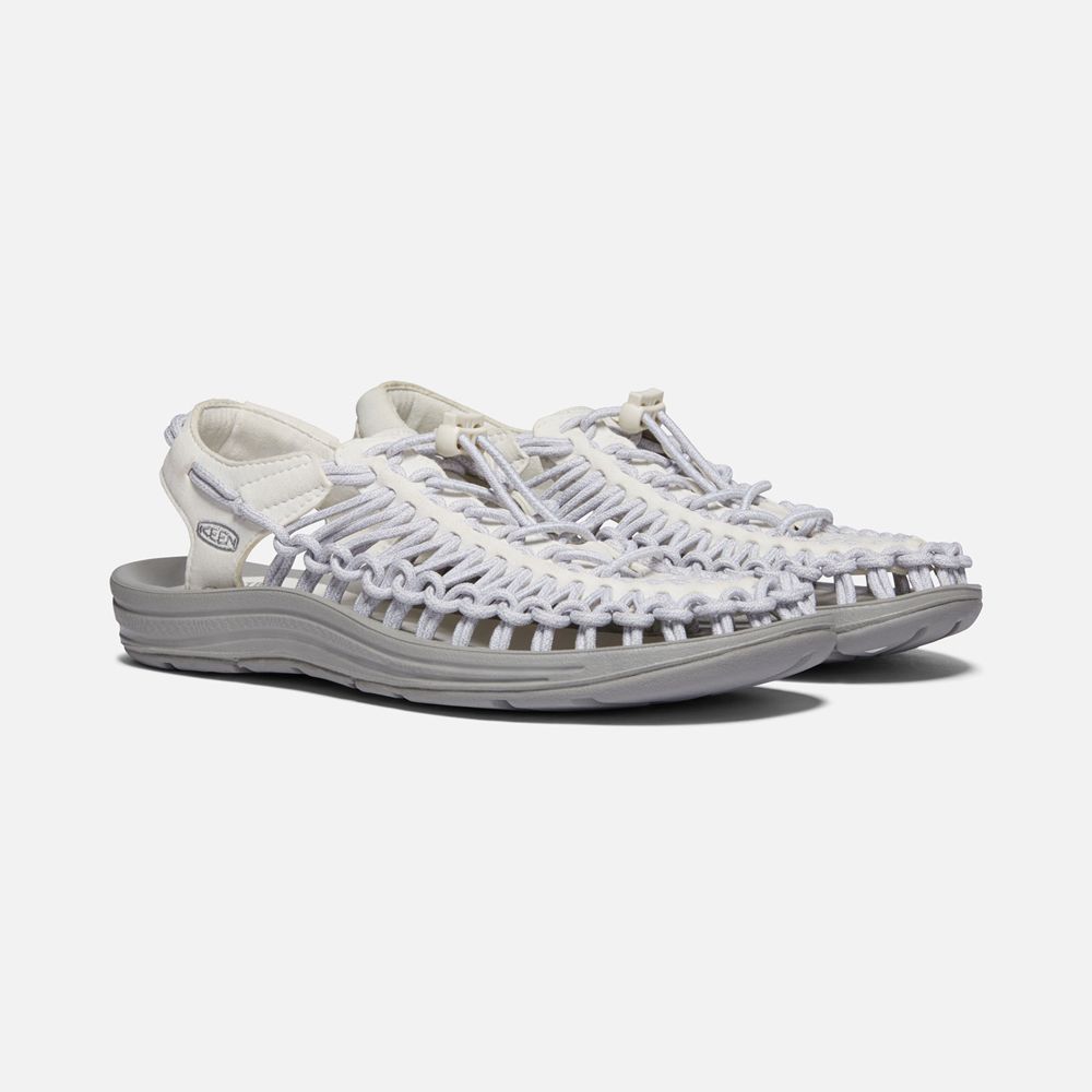 Keen Slip-On Sandaler Dam Vita/Grå - Uneek - 583240LWD
